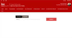 Desktop Screenshot of franksnhhomes.com